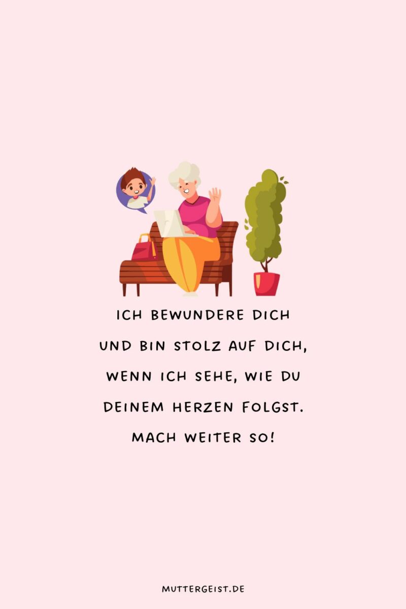 “Stolz auf mein Enkelkind”Sprüche einer einzigartigen Liebe