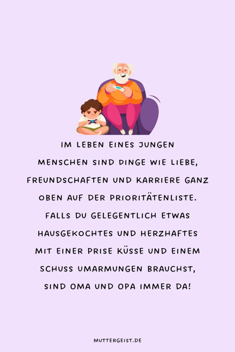 “Stolz auf mein Enkelkind”Sprüche einer einzigartigen Liebe
