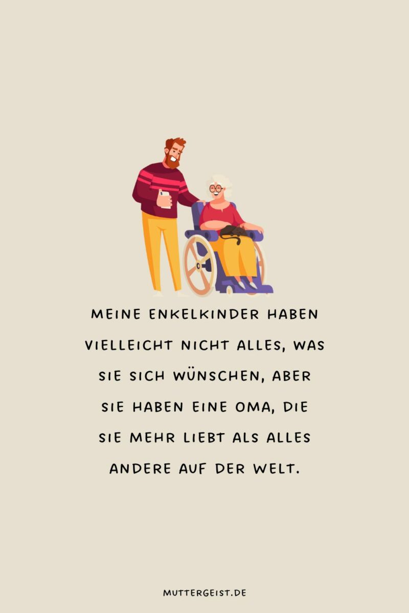 “Stolz auf mein Enkelkind”Sprüche einer einzigartigen Liebe
