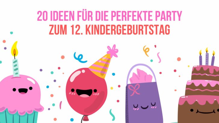 20 Ideen für die perfekte Party zum 12. Kindergeburtstag