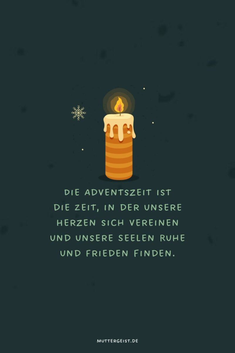 Adventssprüche mit Herz für eine magische Vorweihnachtszeit