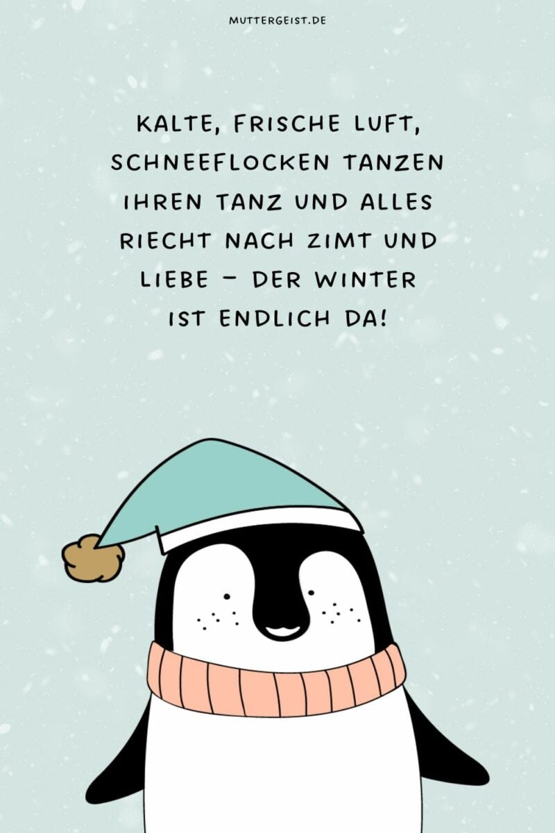 Wunderschöne WinterSprüche über die kälteste Jahreszeit