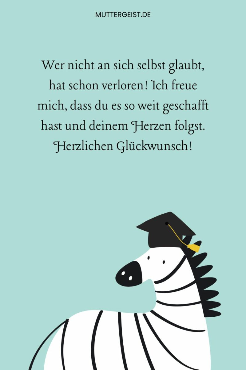 Die besten Glückwünsche zum Abschluss