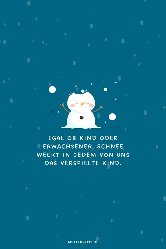 SchneeSprüche für einen weißen Winter