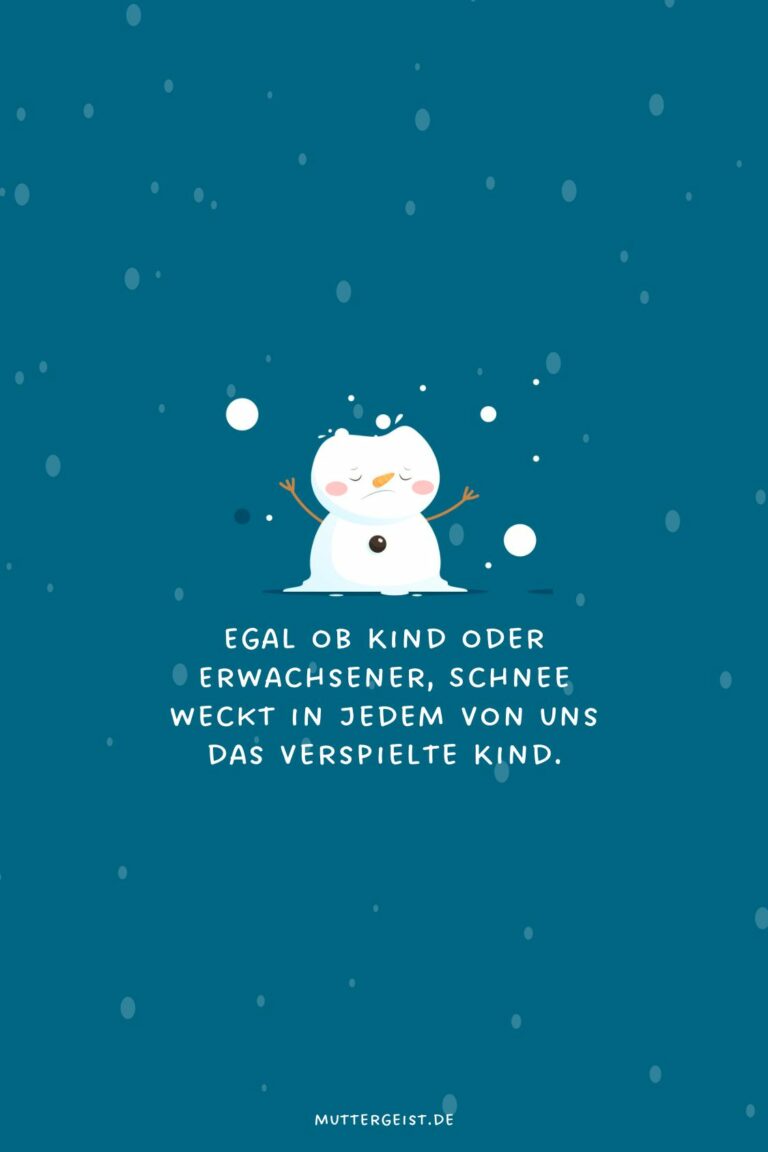 SchneeSprüche für einen weißen Winter