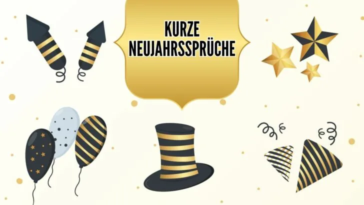Kurze Neujahrssprüche für einen guten Rutsch ins neue Jahr