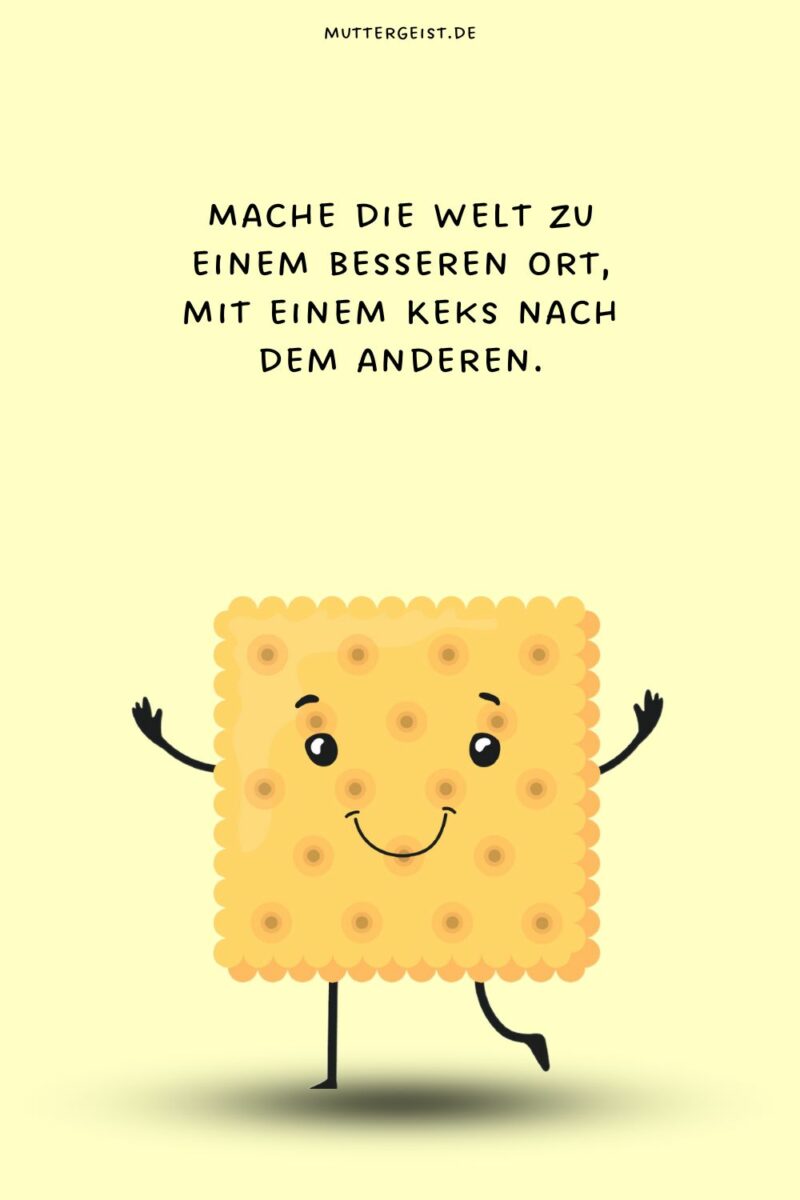 Zuckersüße KeksSprüche zum Genießen
