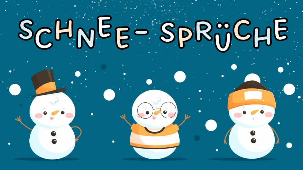 SchneeSprüche für einen weißen Winter