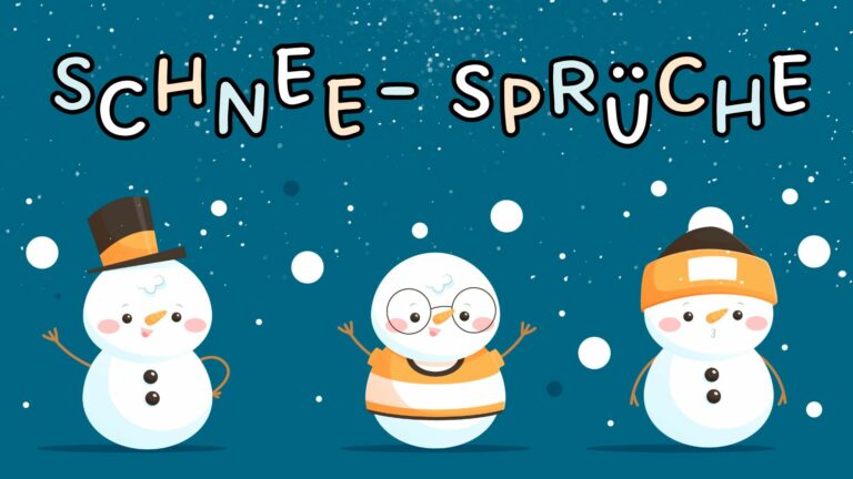 Schnee-Sprüche