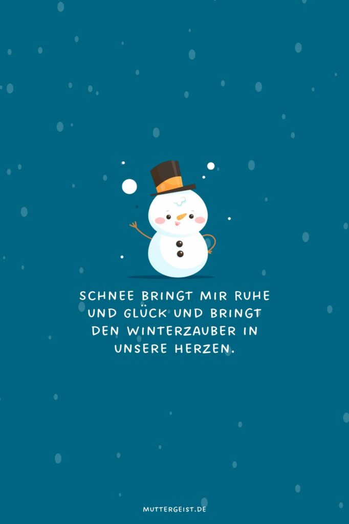SchneeSprüche für einen weißen Winter