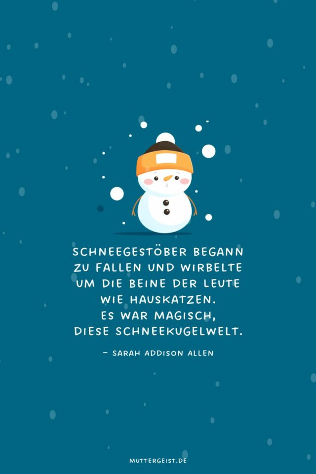 SchneeSprüche für einen weißen Winter