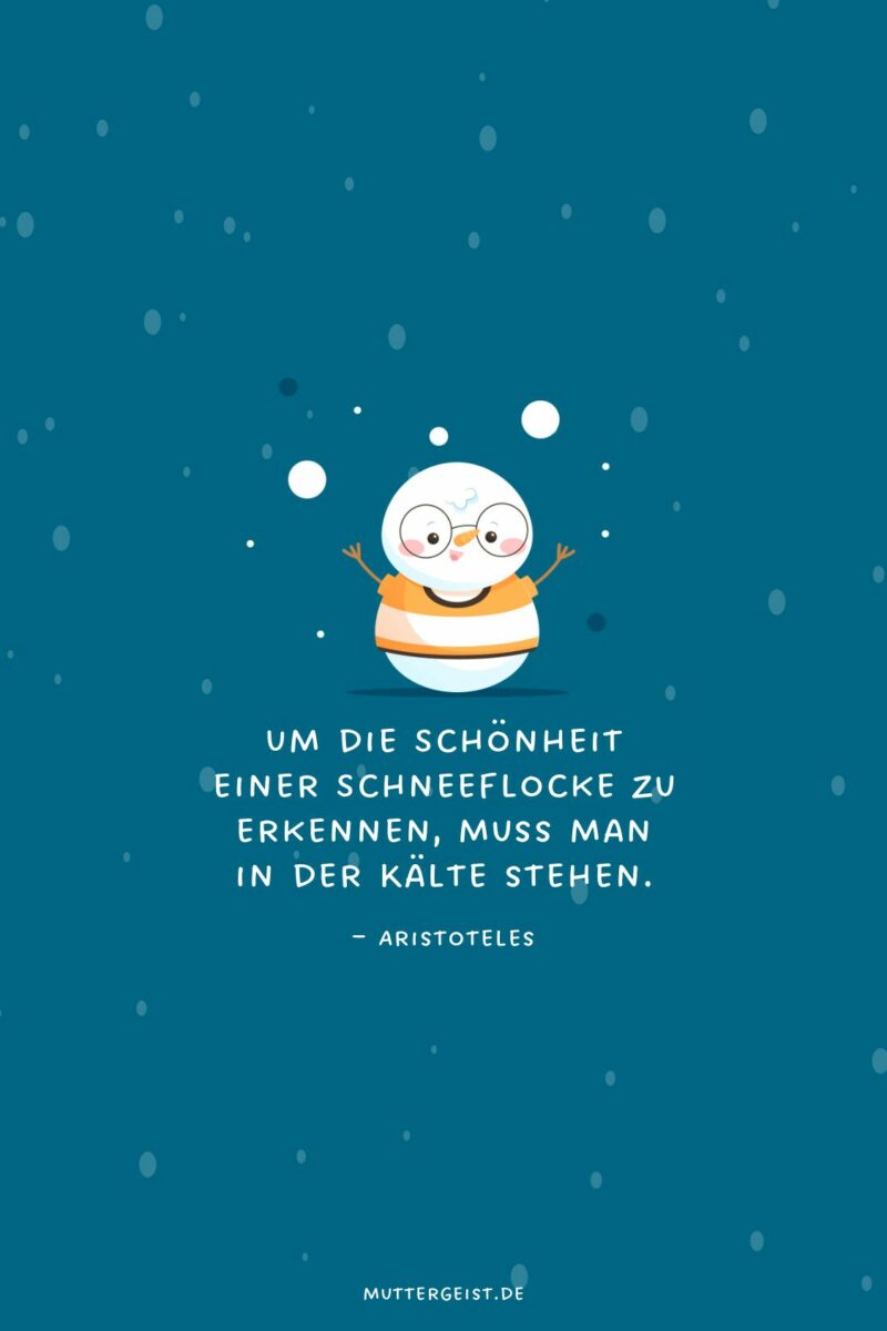 SchneeSprüche für einen weißen Winter