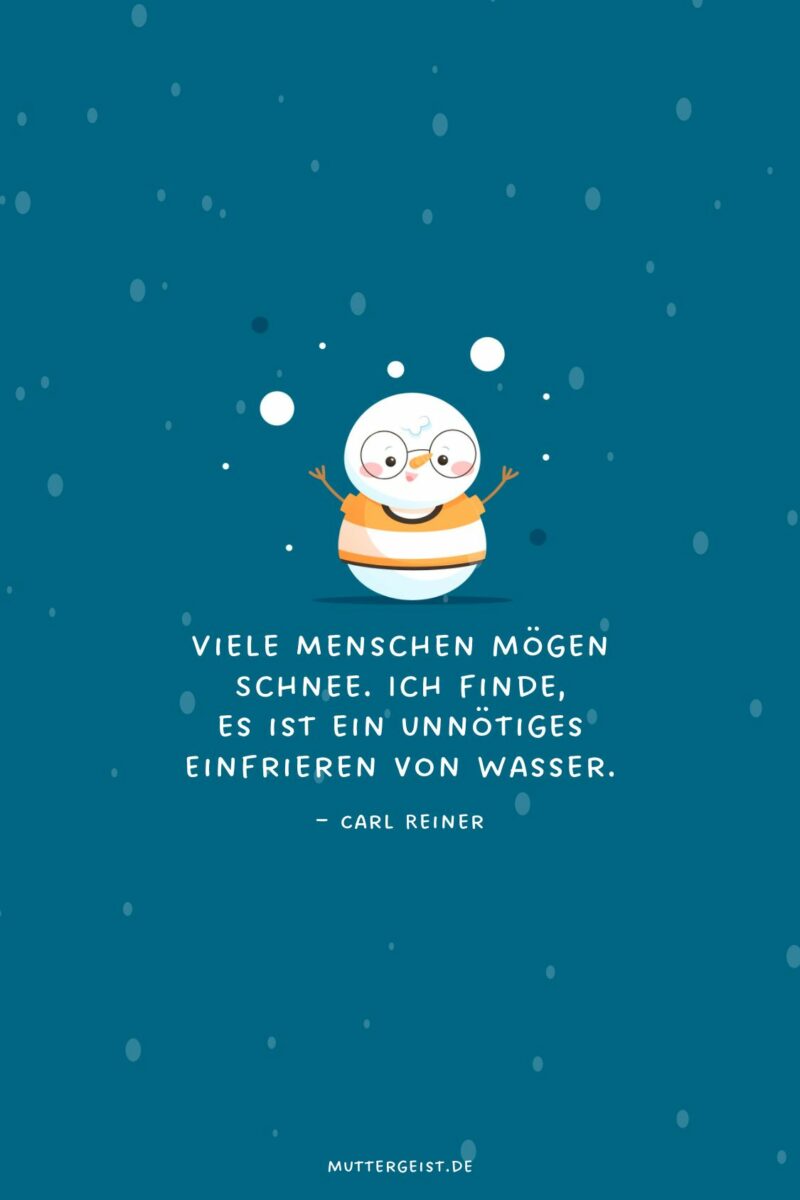 SchneeSprüche für einen weißen Winter