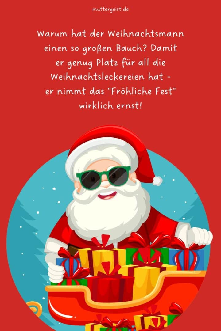 90 lustige Weihnachtswitze für eine tolle Stimmung