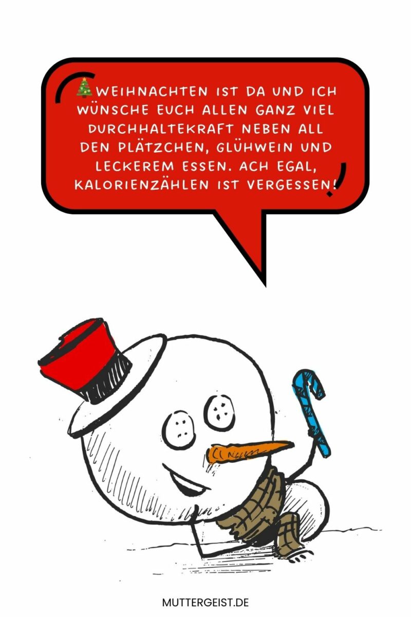 Lustige Weihnachtsgrüße für ein fröhliches Fest