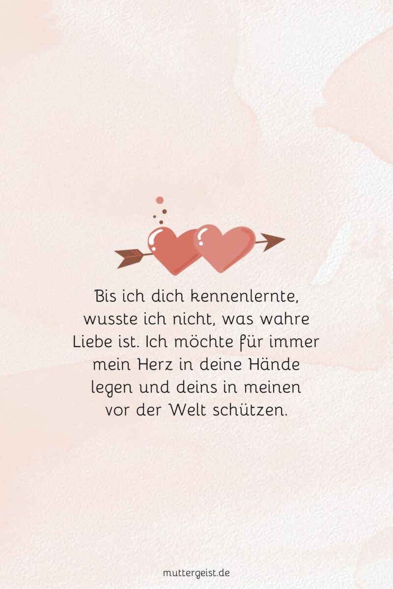 Liebessprüche zum Dahinschmelzen