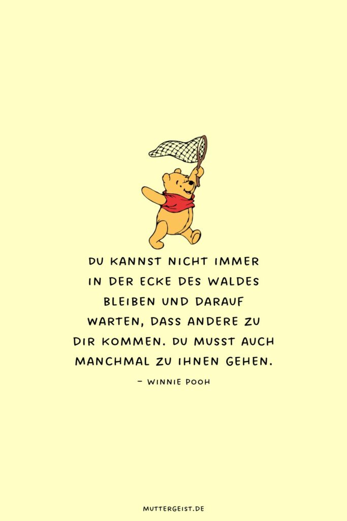 Winnie Pooh Sprüche über Liebe, Freundschaft und Honig
