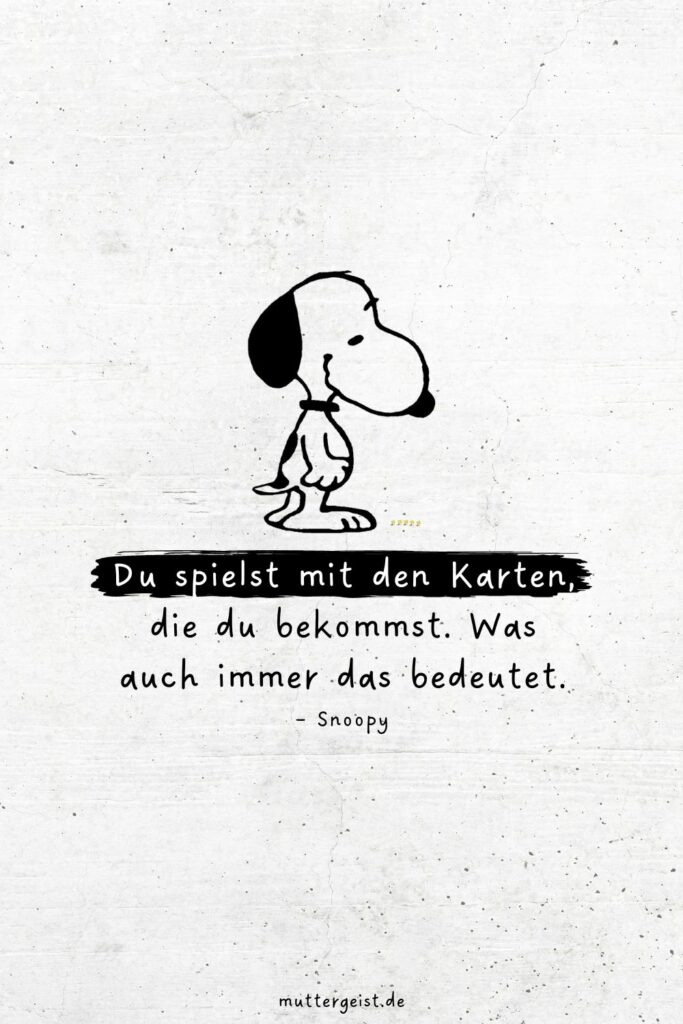 SnoopySprüche für das Leben, die Liebe und das Lachen