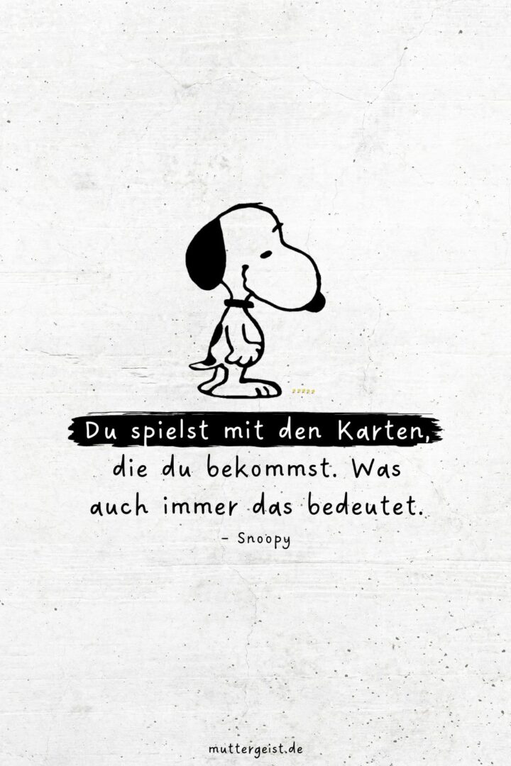 SnoopySprüche für das Leben, die Liebe und das Lachen