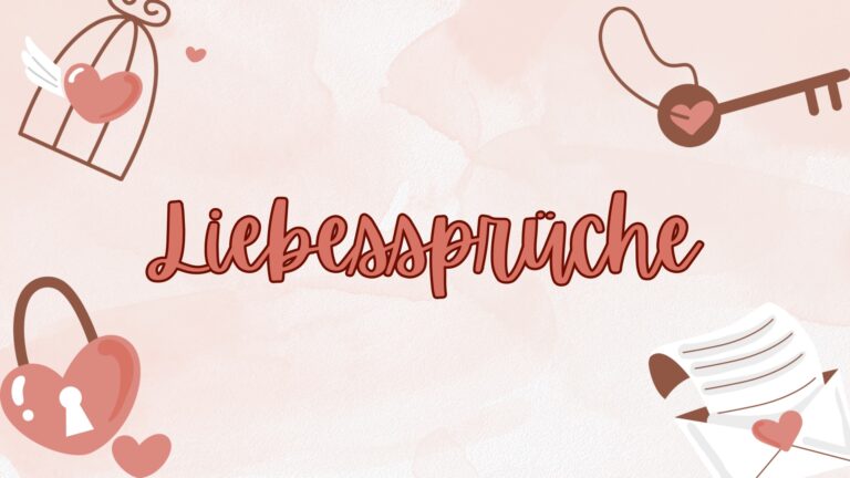 Liebessprüche zum Dahinschmelzen