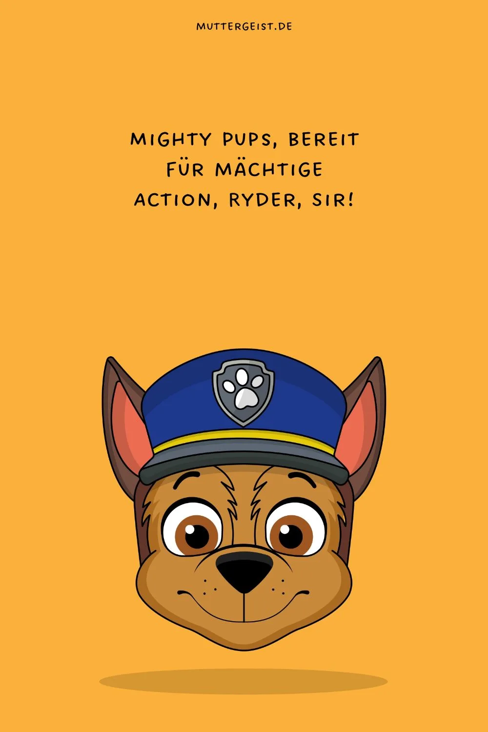 Mighty Pups, bereit für mächtige Action, Ryder, Sir!
