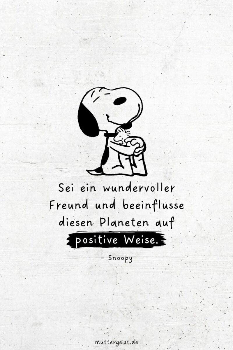 SnoopySprüche für das Leben, die Liebe und das Lachen