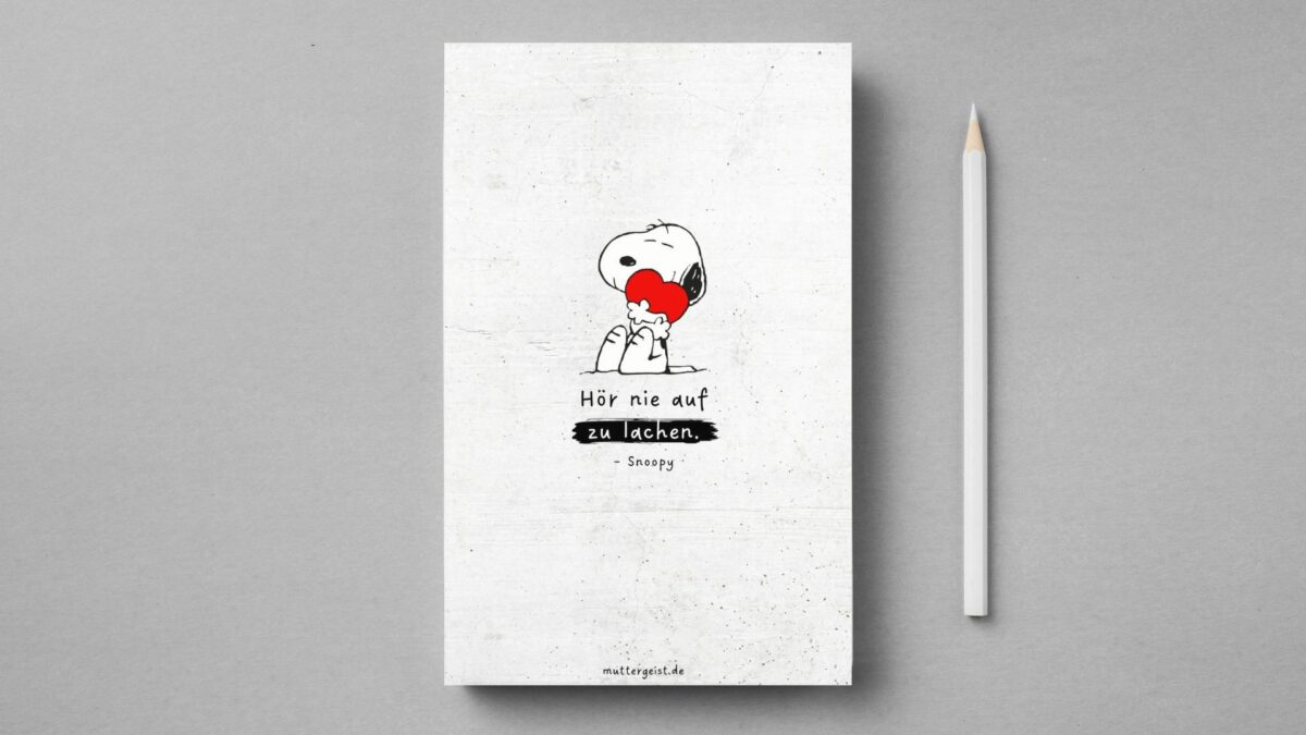 SnoopySprüche für das Leben, die Liebe und das Lachen