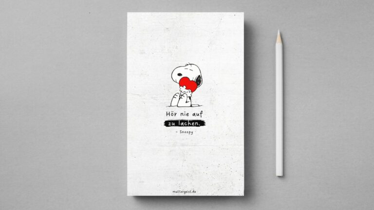 Snoopy-Sprüche