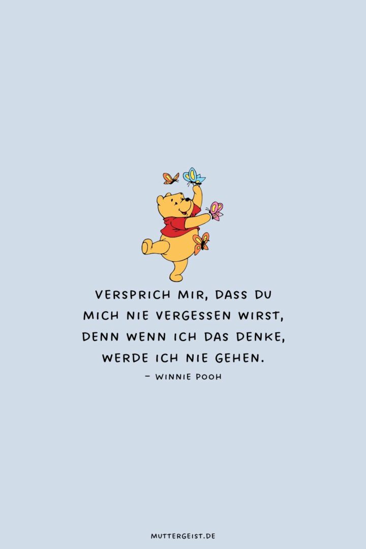 Winnie Pooh Sprüche über Liebe, Freundschaft und Honig
