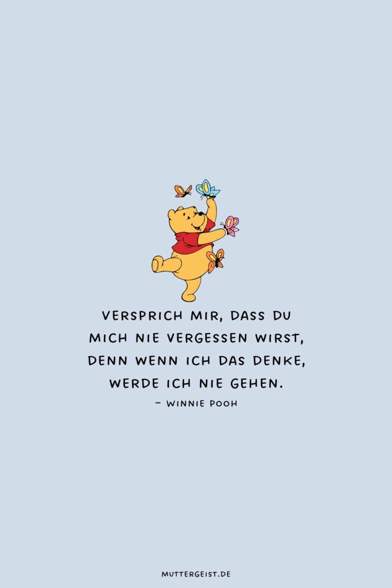 Winnie Pooh Sprüche über Liebe, Freundschaft und Honig