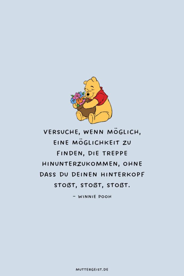 Winnie Pooh Mensch Argere Dich Nicht