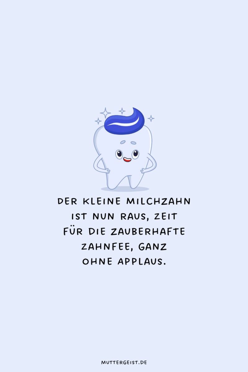 Zahnfee Sprüche für den Zahnfeezauber