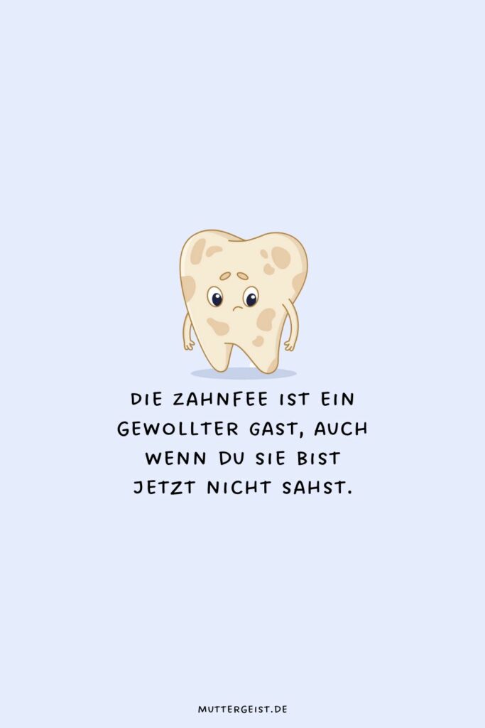 Zahnfee Sprüche für den Zahnfeezauber