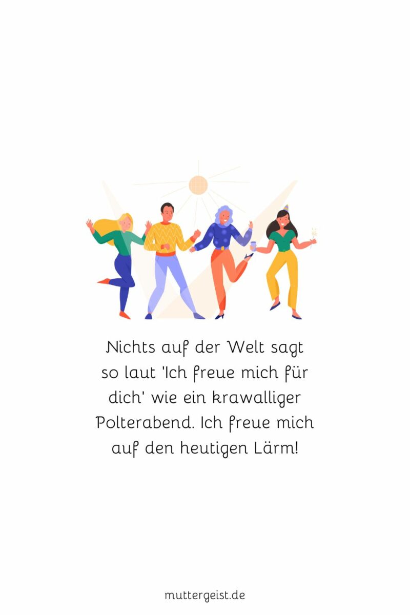 Polterabend Sprüche um es richtig krachen zu lassen