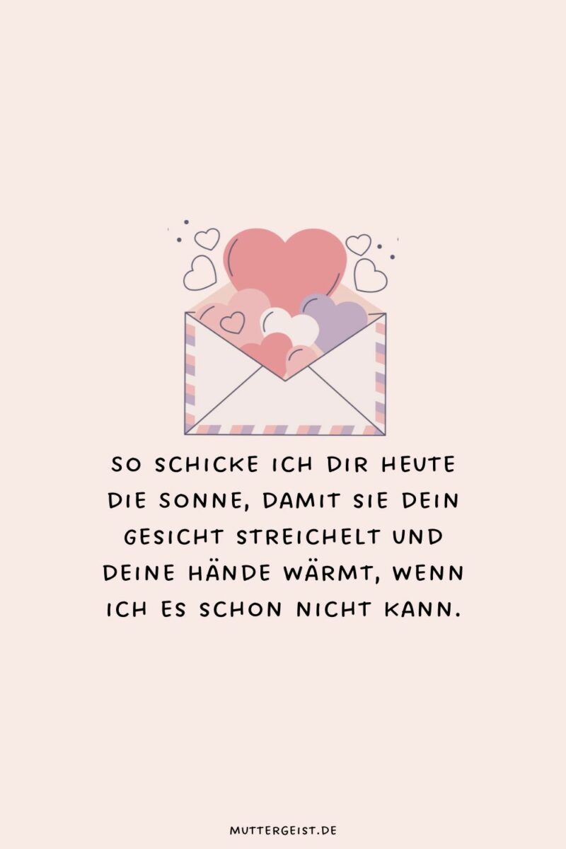 "Ich vermisse dich"Sprüche, die Herzen verbinden