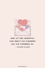 "Ich vermisse dich"Sprüche, die Herzen verbinden