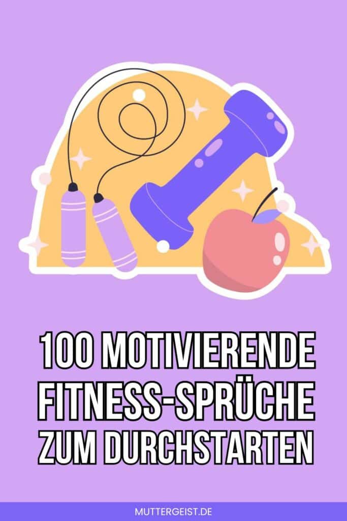 100 motivierende Fitness-Sprüche zum Durchstarten Pinterest