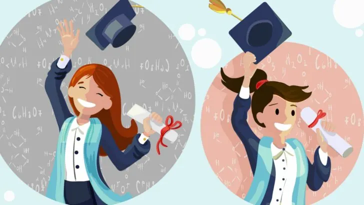 Herzliche Glückwünsche zum Abitur von Oma und Opa