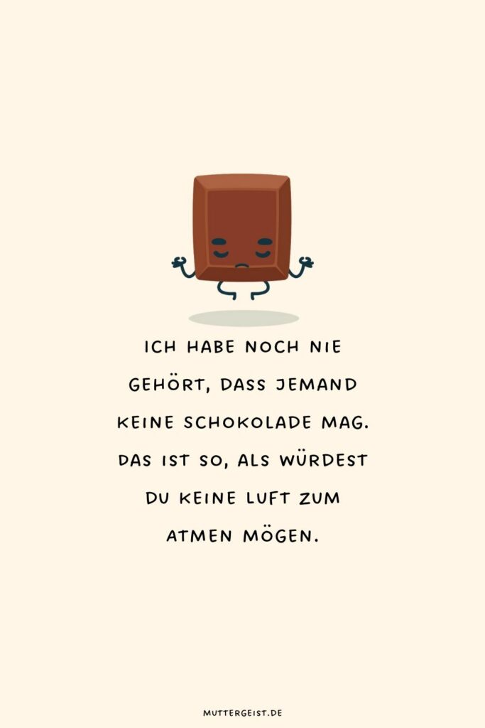 Zuckersüße SchokoladeSprüche zum Genießen
