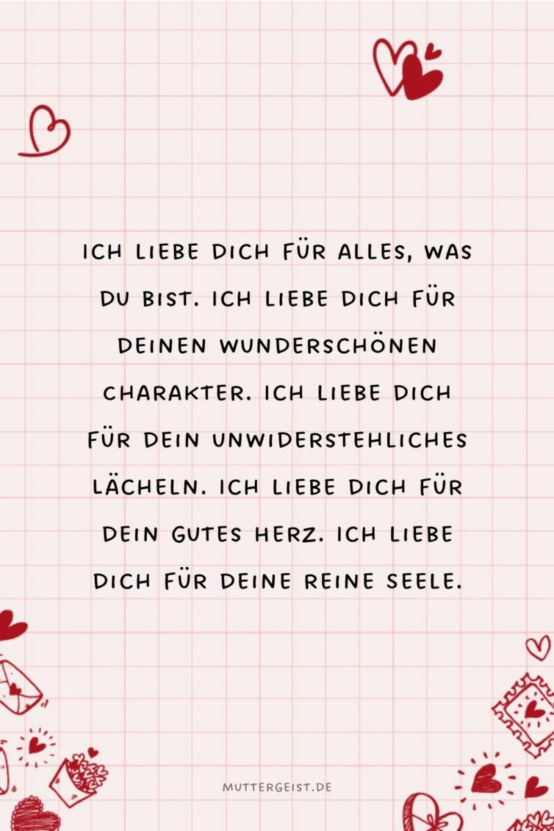Eine romantische Liebeserklärung an meinen Mann