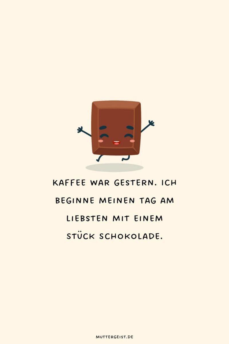 Zuckersüße SchokoladeSprüche zum Genießen