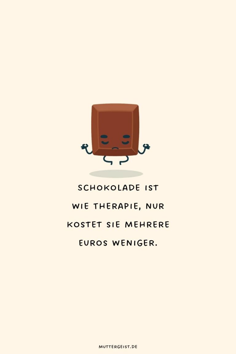 Zuckersüße SchokoladeSprüche zum Genießen