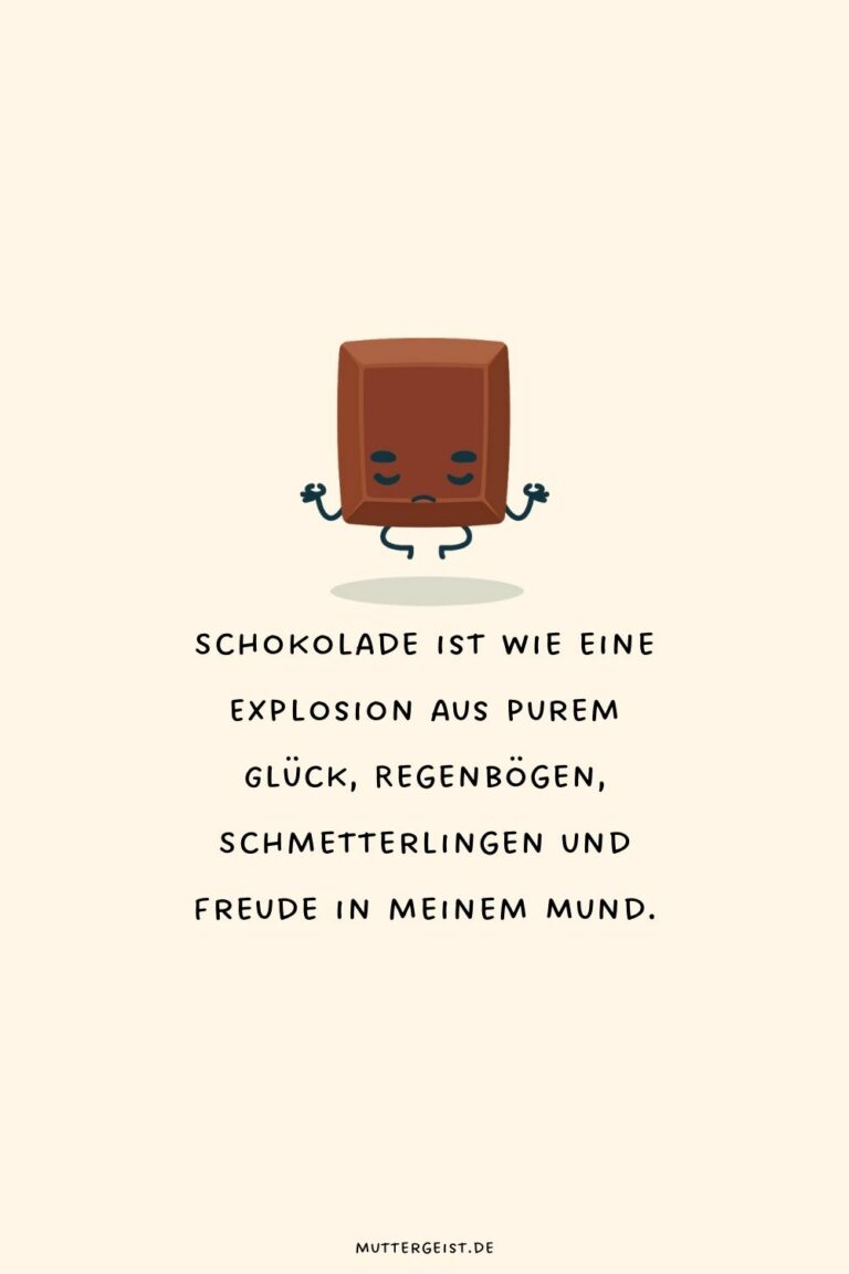 Zuckersüße SchokoladeSprüche zum Genießen