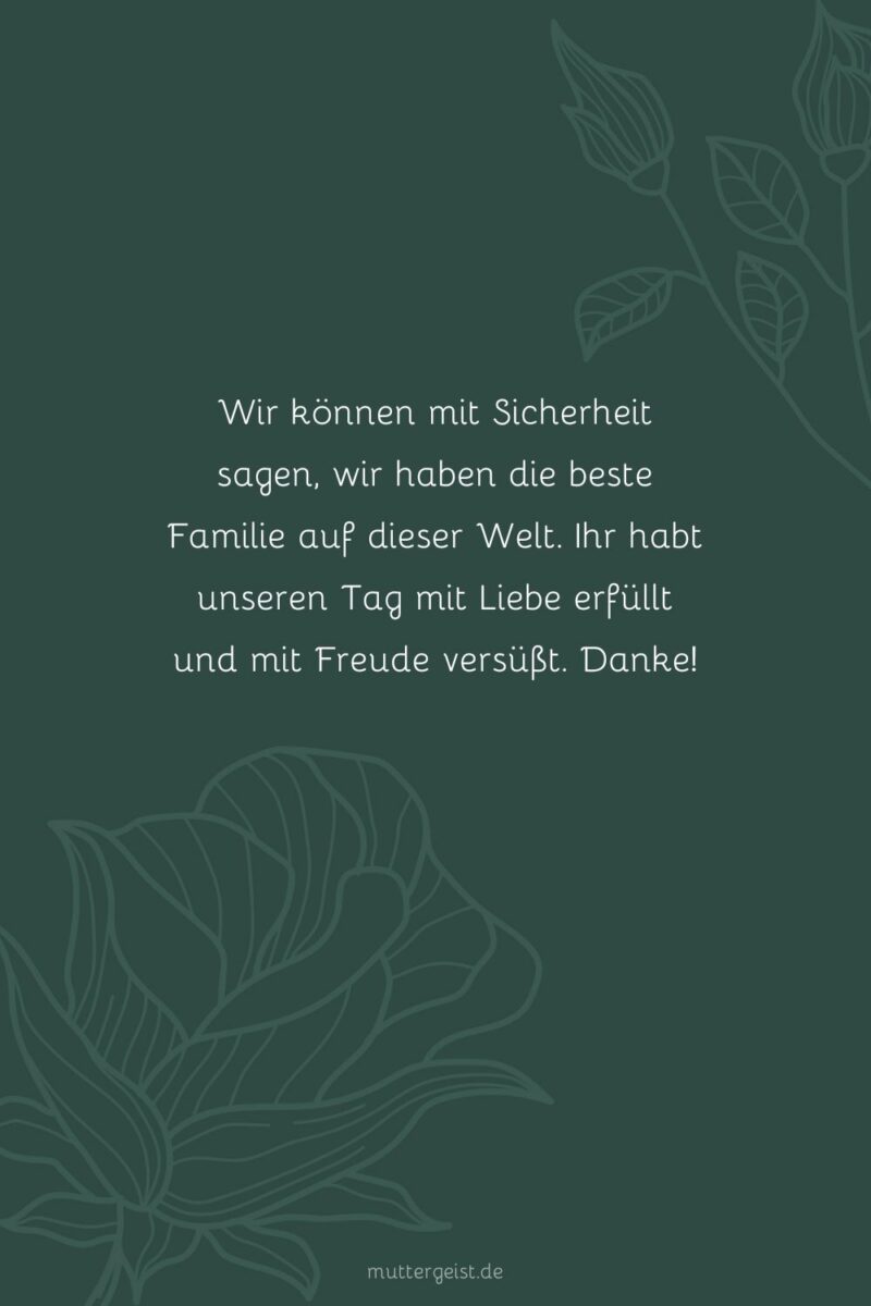 Liebevolle Worte & Texte für eure Danksagung zur Hochzeit