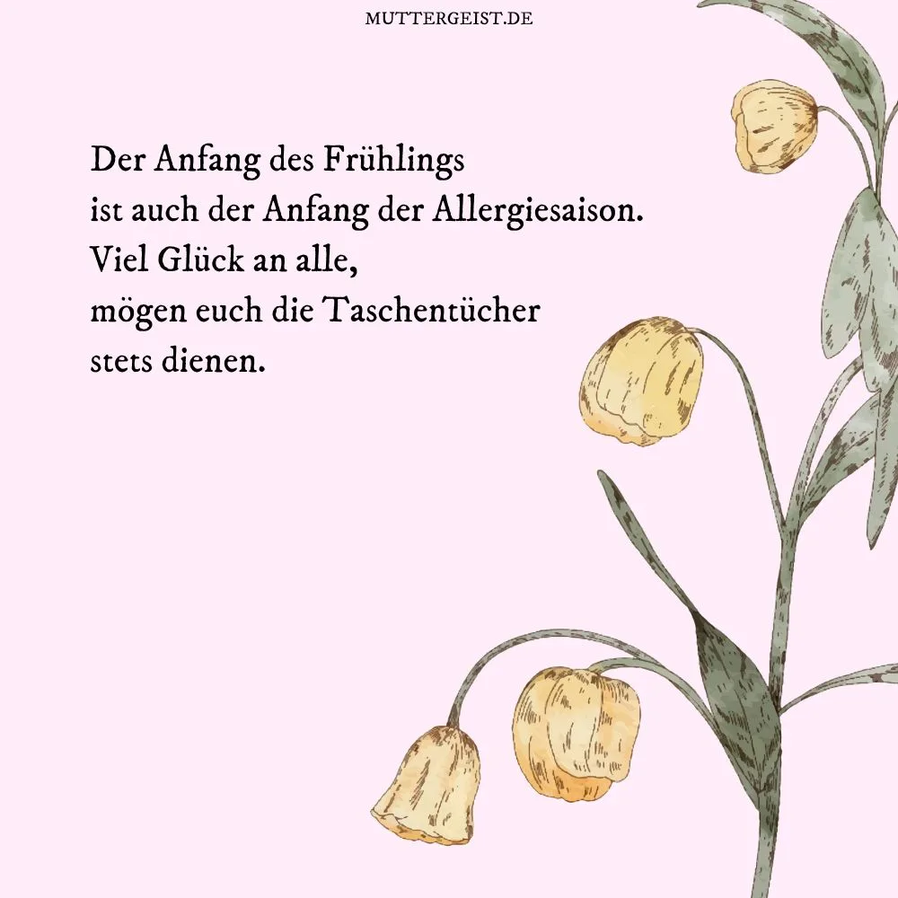 Der Anfang des Frühlings ist auch der Anfang der Allergiesaison.