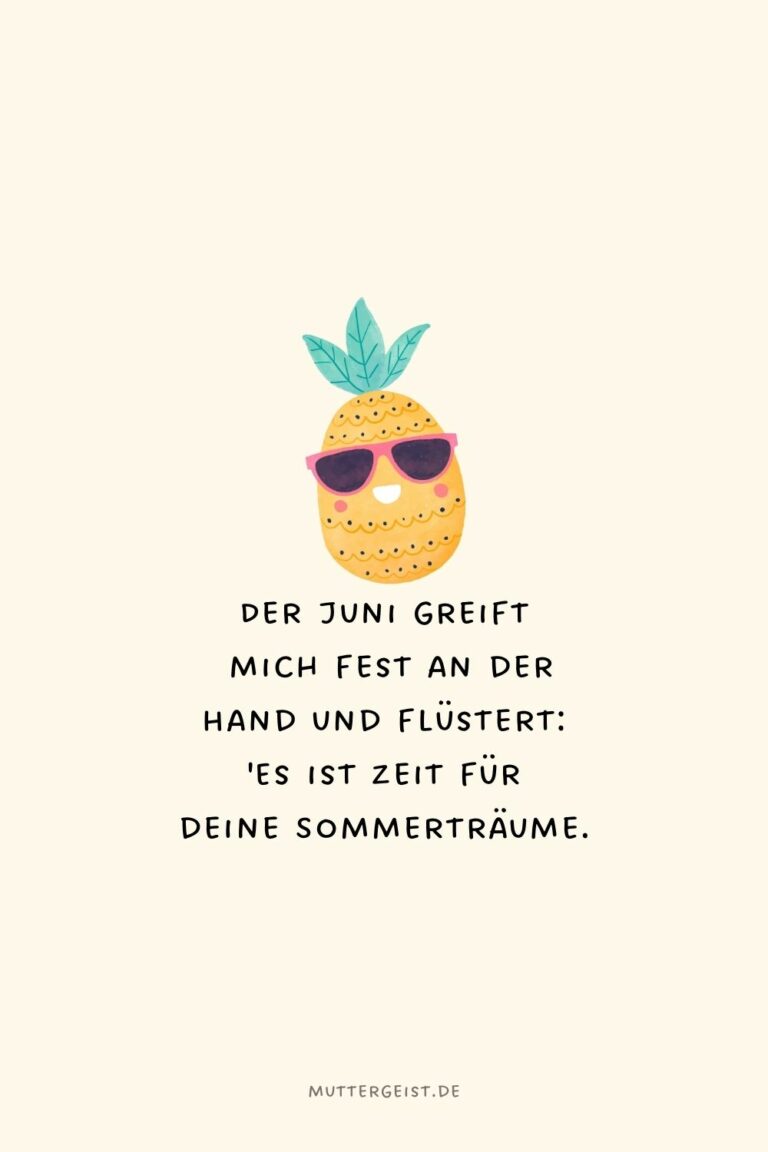 Sonnige JuniSprüche zum Sommerstart