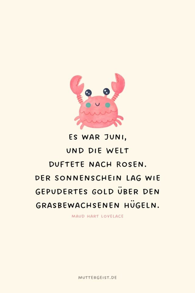Sonnige JuniSprüche zum Sommerstart