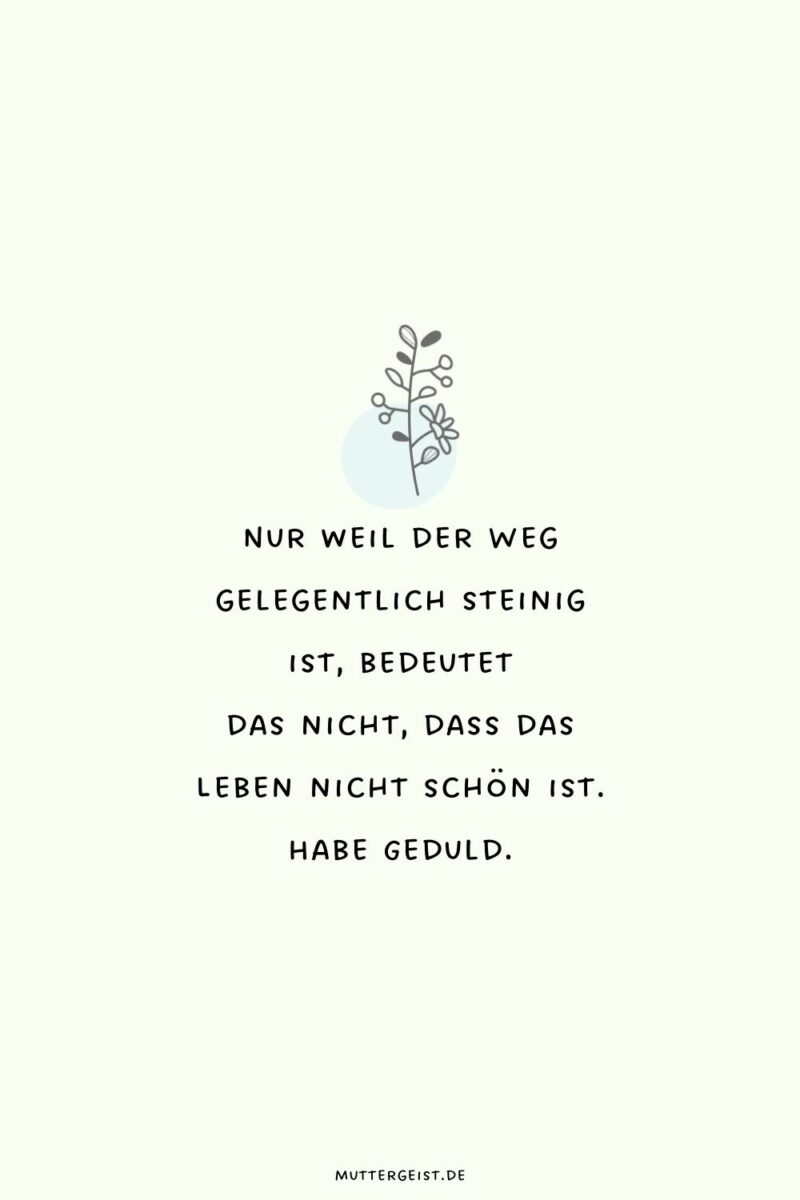 "Das Leben ist schön"Sprüche für die Seele