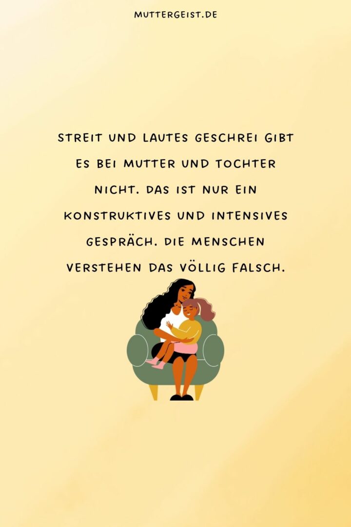 Freche, lustige MutterTochterSprüche zum Lieben und Lachen